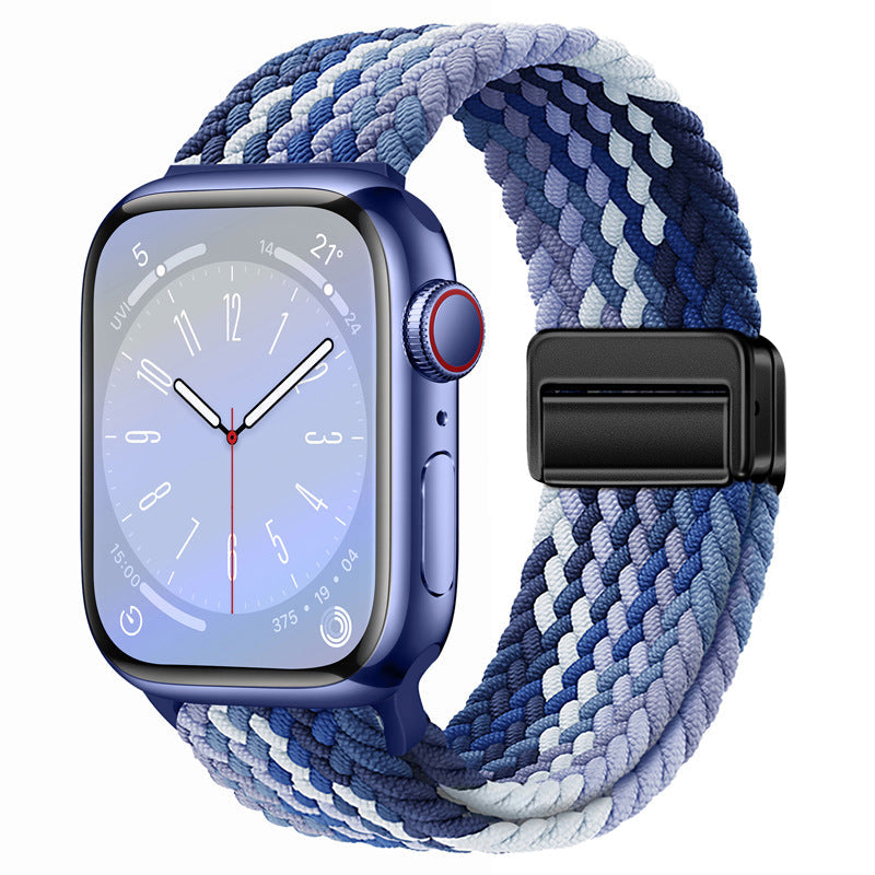 Nylon Braided Magnetic Buckle For Apple Watch