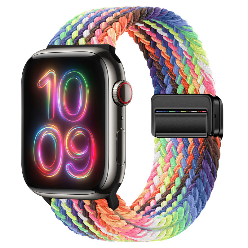 Nylon Braided Magnetic Buckle For Apple Watch