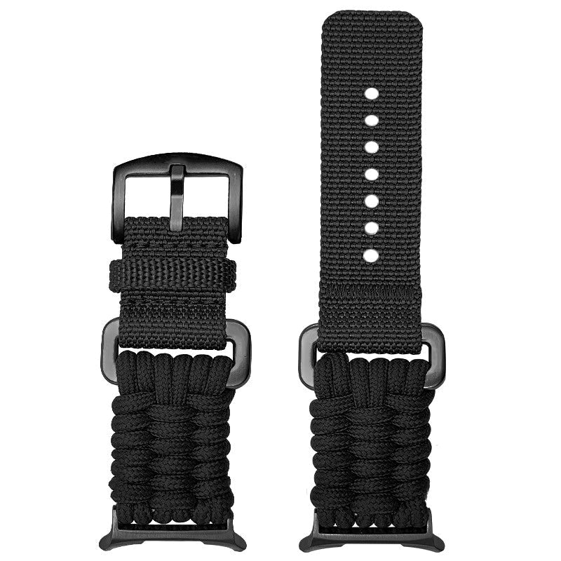 Outdoor Nylon Woven Watch Band for Samsung Galaxy Watch Ultra