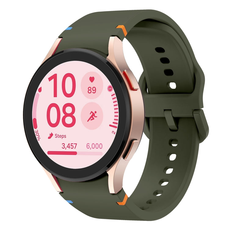 No Gaps Silicone strap for Samsung Galaxy Watch 7 6 4 5 Pro