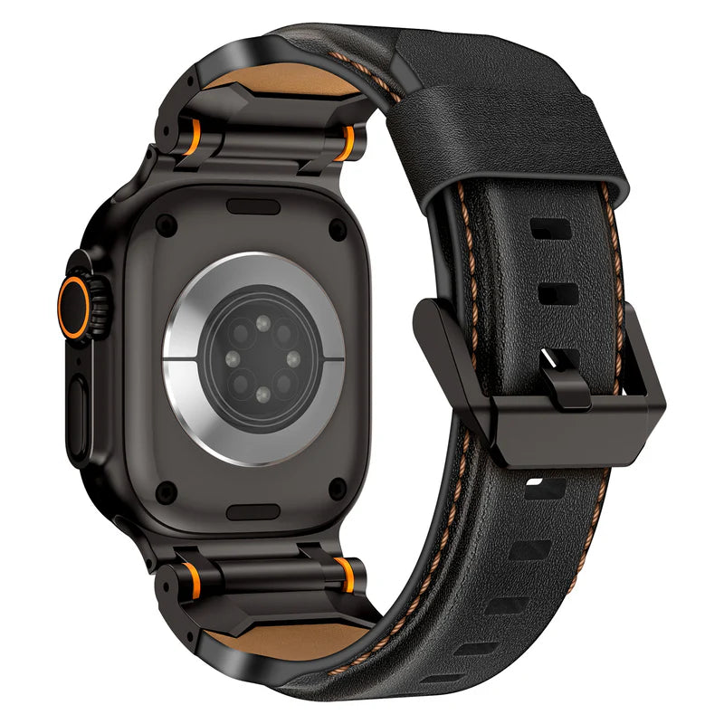 Airfoil Wings Leatcher Band For Apple Watch