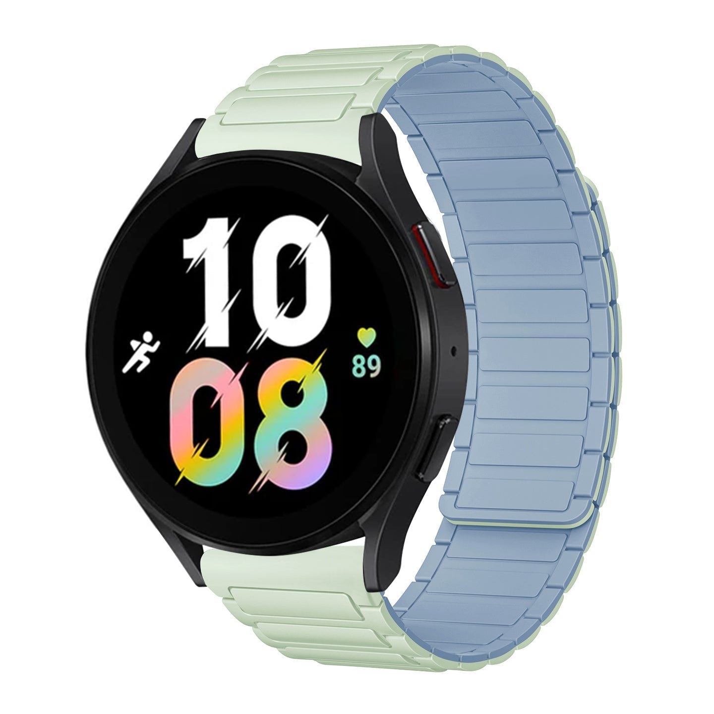Silicone Magnetic Loop Watch Band For Samsung Galaxy Watch 4 / 5 / 6/7