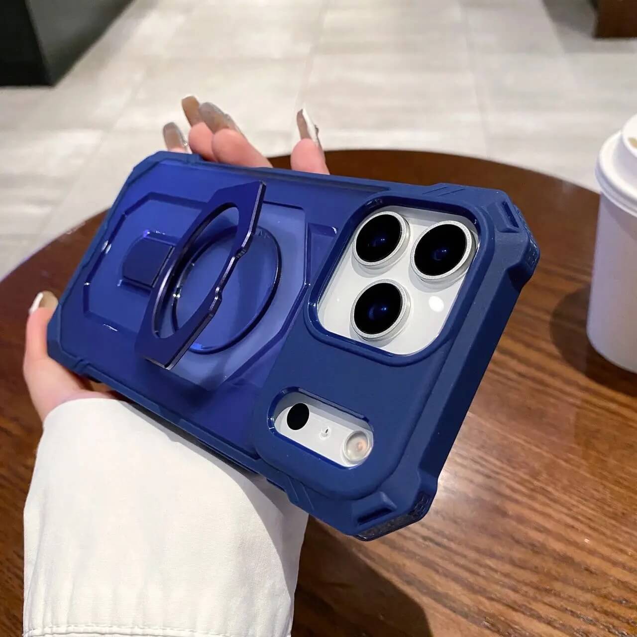 Matte Shockproof Magnetic Phone Case