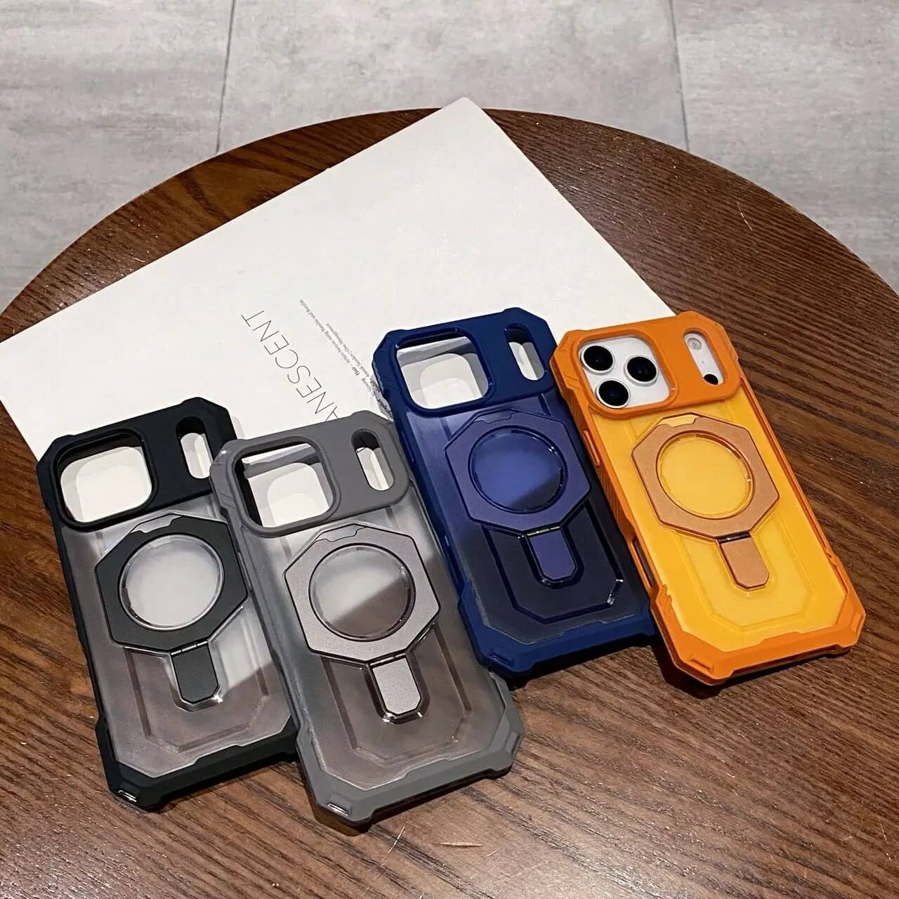 Matte Shockproof Magnetic Phone Case