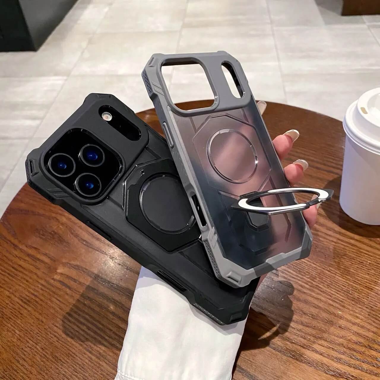 Matte Shockproof Magnetic Phone Case