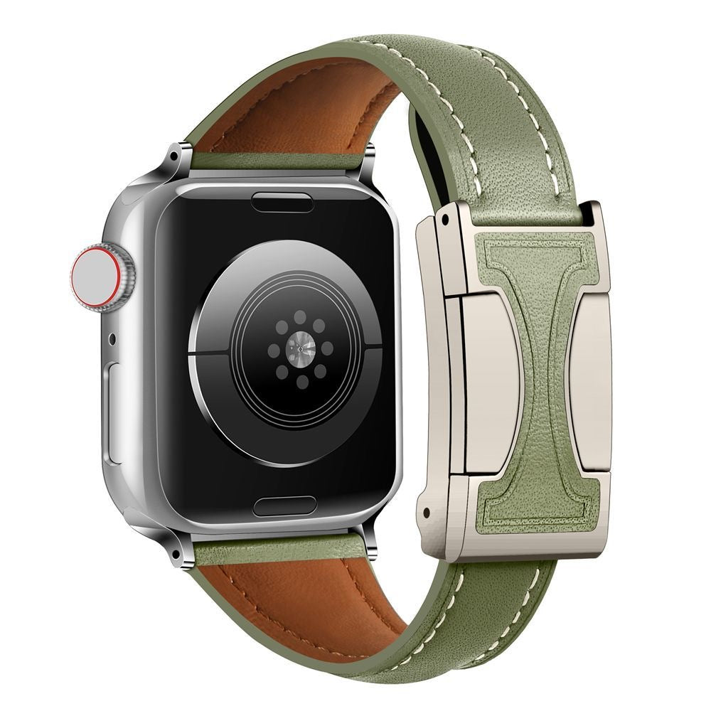 Shiny Leather Band for Apple Watch