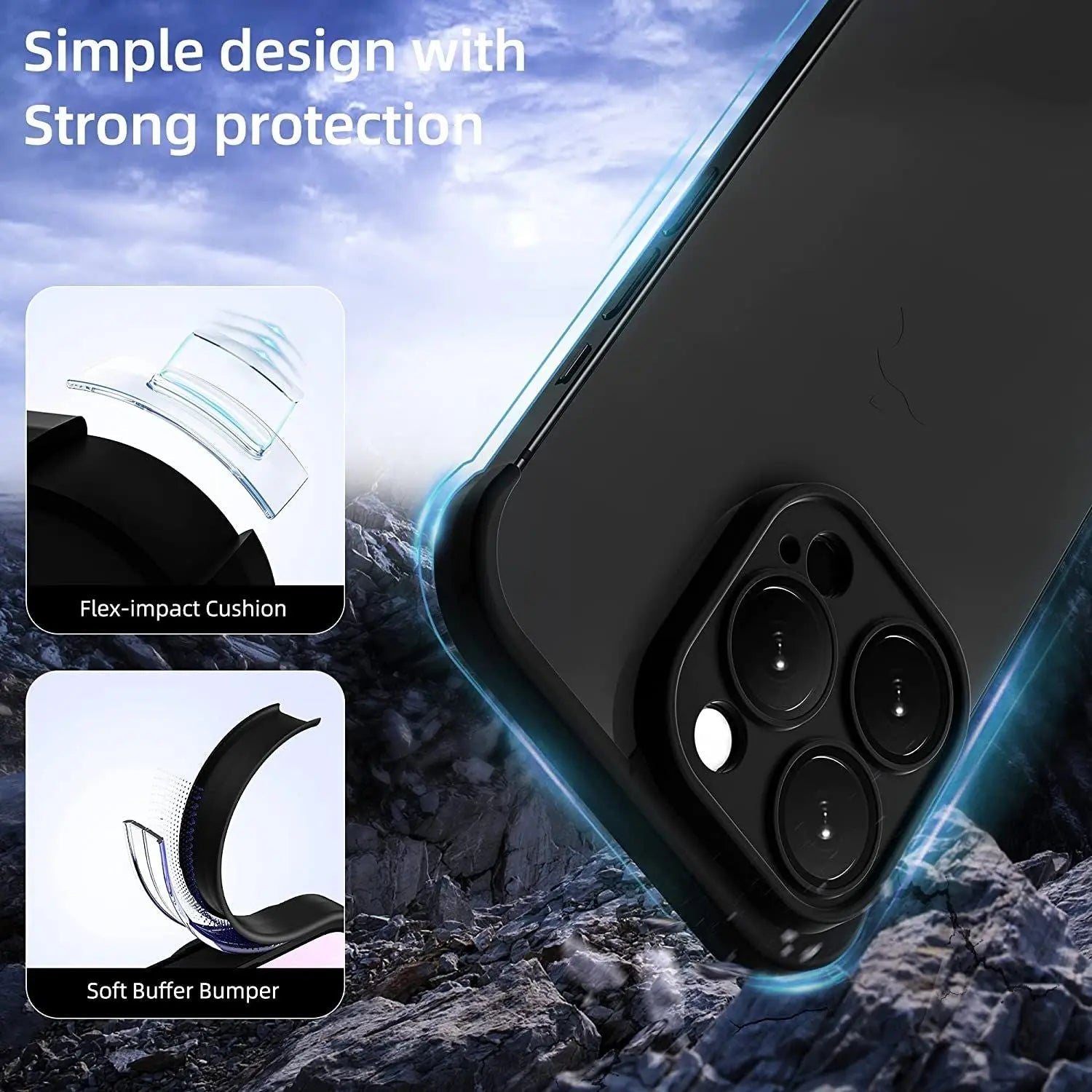 Air Cushion Shockproof Magnetic Phone Case