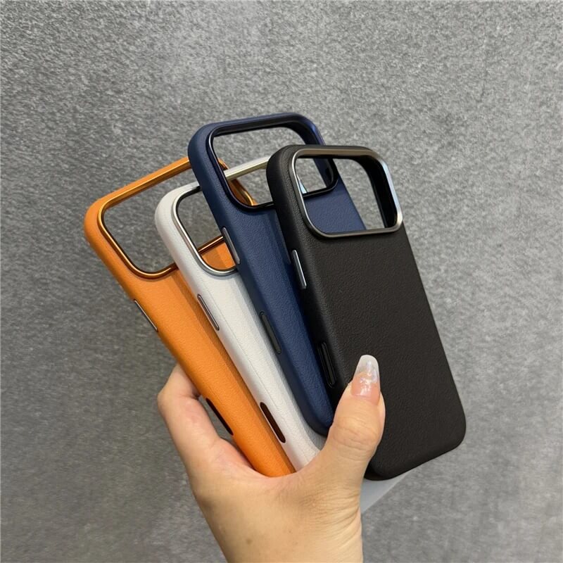 Premium Leather Magnetic Phone Case