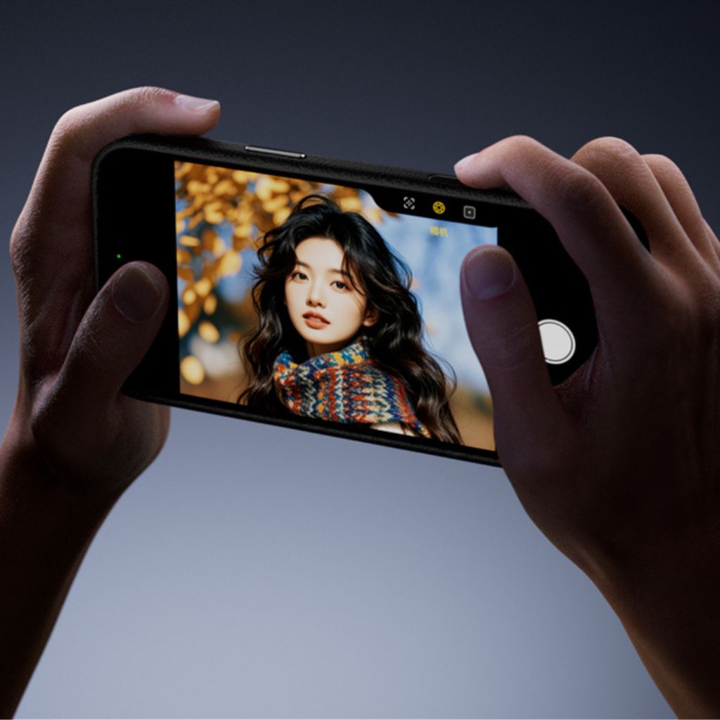 Premium Leather Magnetic Phone Case