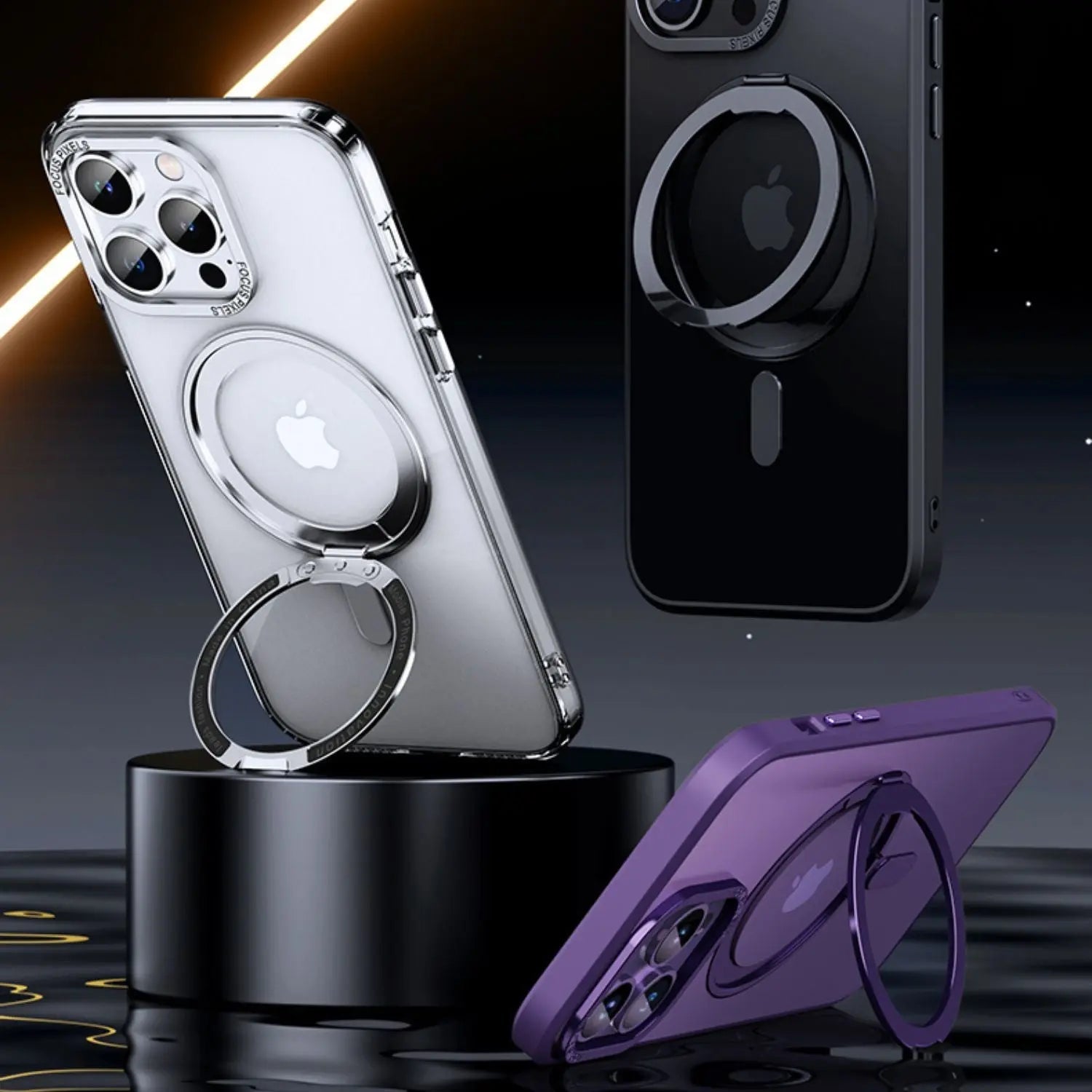 Magnetic Phone Case with Kickstand