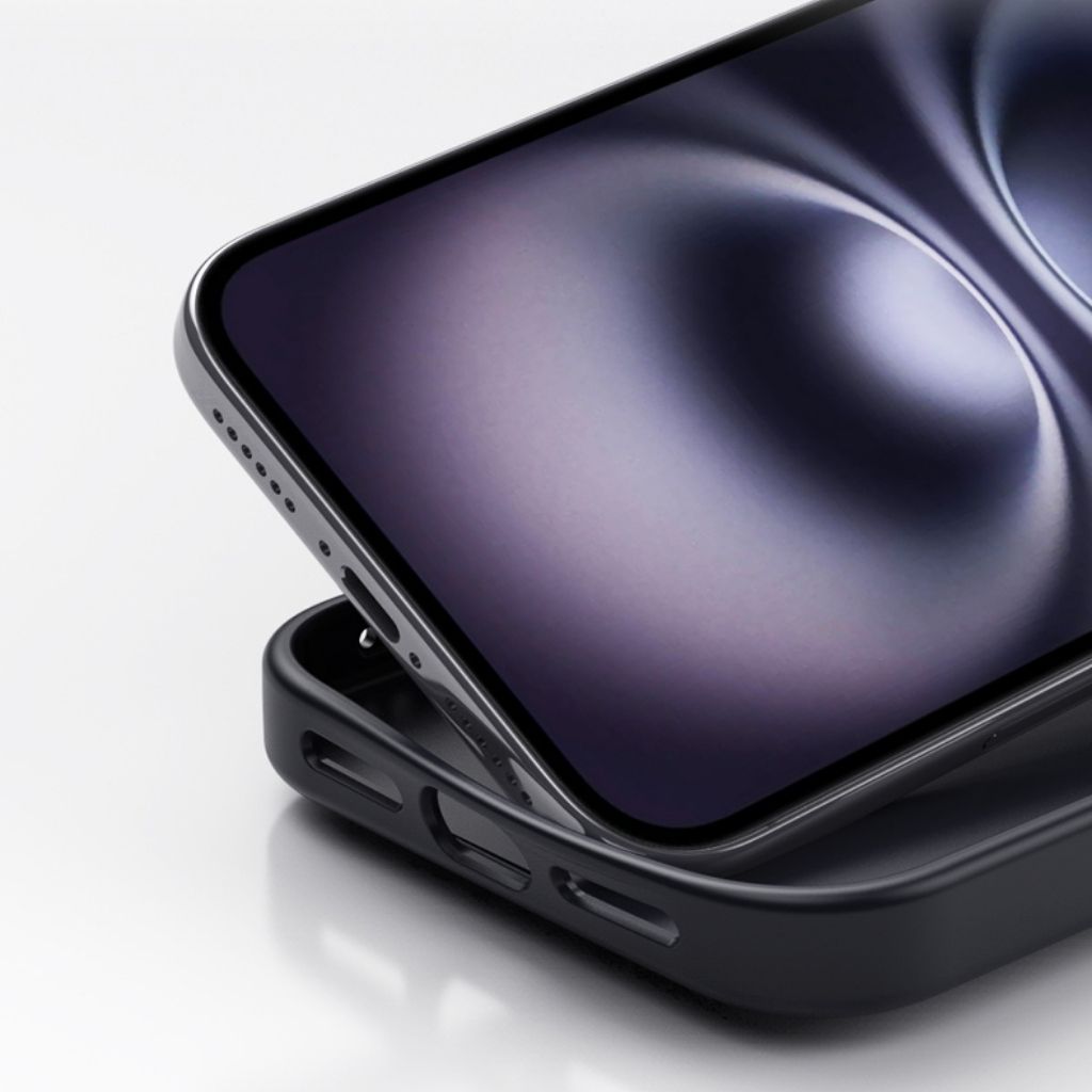 Carbon Fiber Magnetic Shield Phone Case