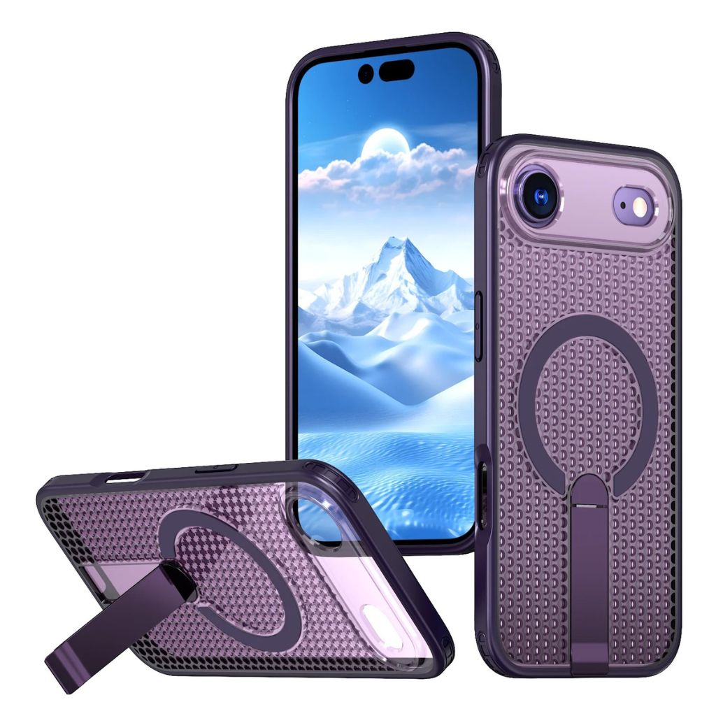 Breathable Mesh Magnetic Phone Case