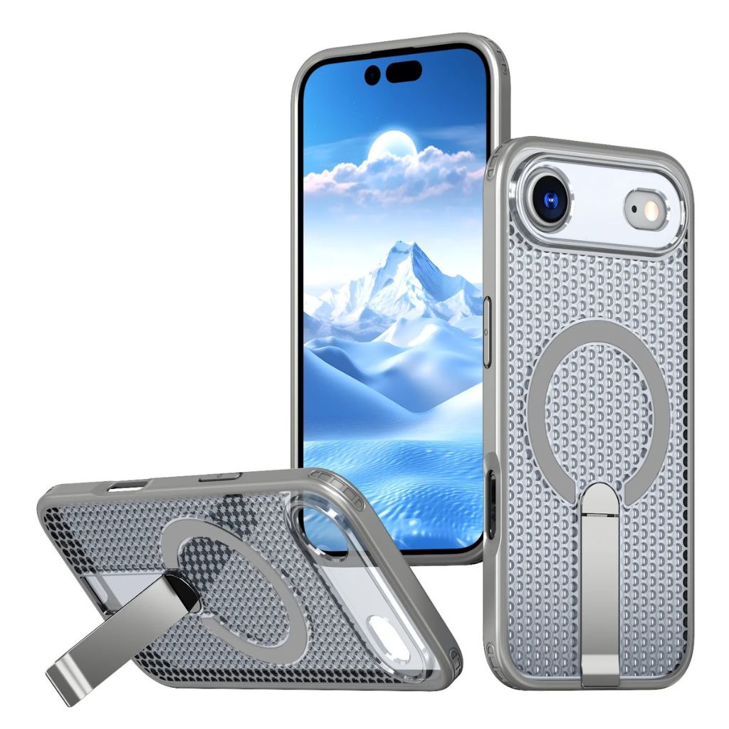 Breathable Mesh Magnetic Phone Case