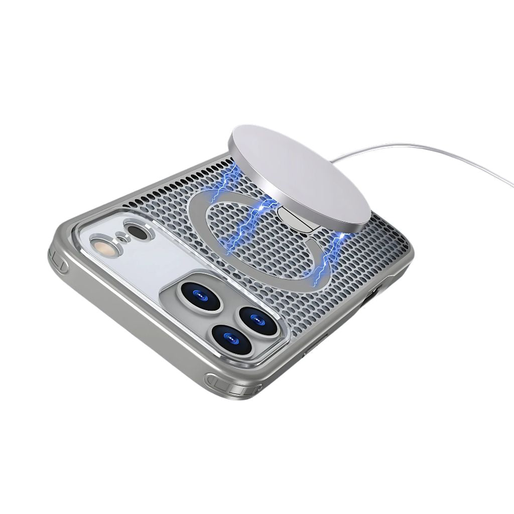 Breathable Mesh Magnetic Phone Case