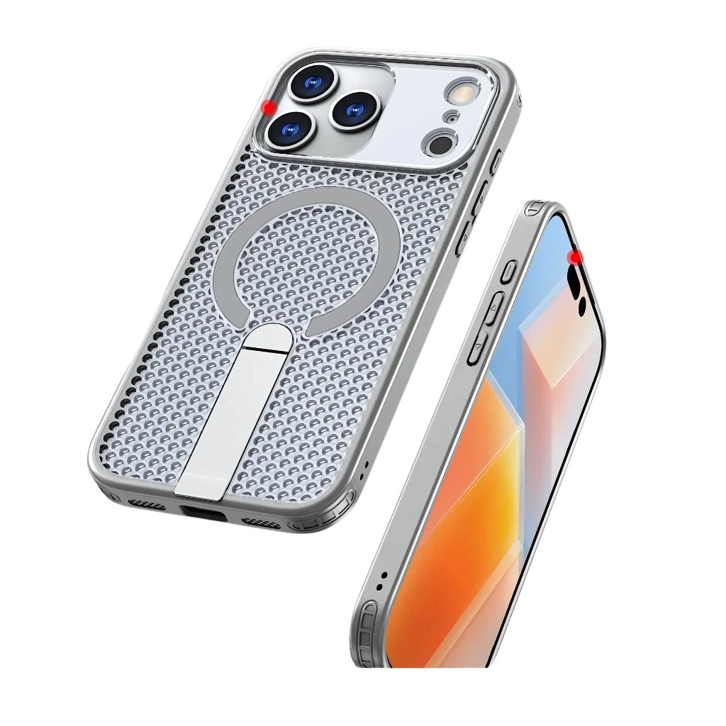 Breathable Mesh Magnetic Phone Case