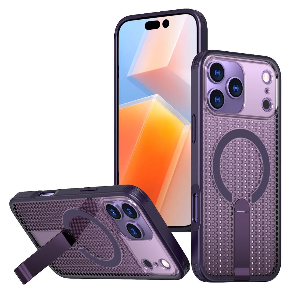 Breathable Mesh Magnetic Phone Case
